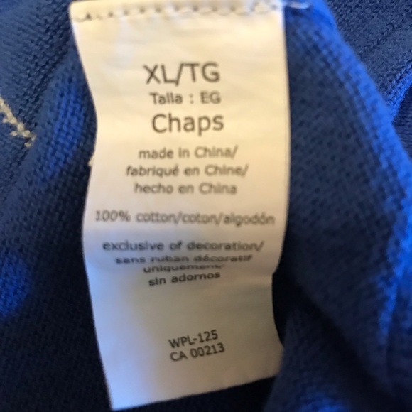 Chaps all cotton Vest - Picture 10 of 17